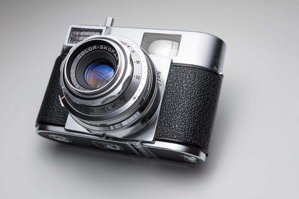 camera, old, vintage, film, lens, analog, shutter, iso, aperture, gray camera, gray film